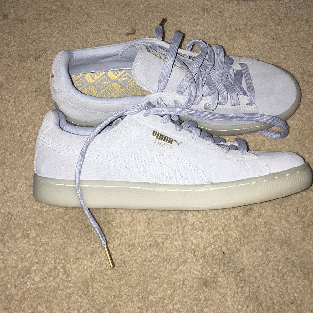 Puma suede shoes